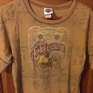 Harley Davidson XL Ladies Shirt